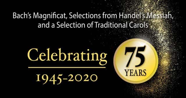 Galesburg Community Chorus presents Bach’s Magnificat, Selections from Handel’s Messiah and Traditional Carols
