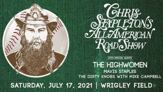CHRIS STAPLETON at Wrigley Field