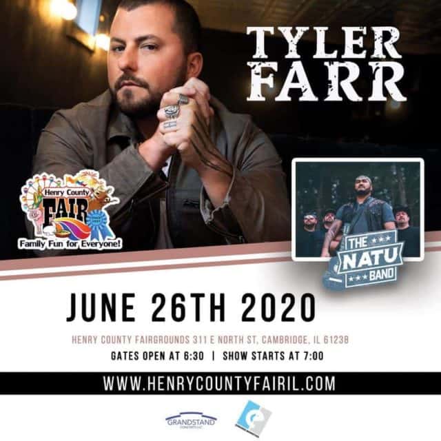 TYLER FARR at the Henry County Fair