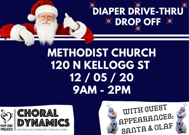 Diaper Drive for Loving Bottoms Diaper Bank