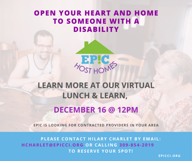 EP!C Host Homes Virtual Lunch and Learn