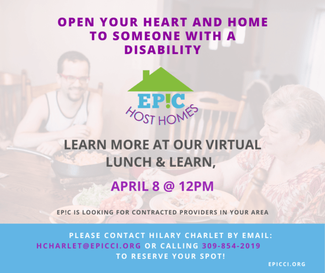 EP!C Host Homes Virtual Lunch and Learn