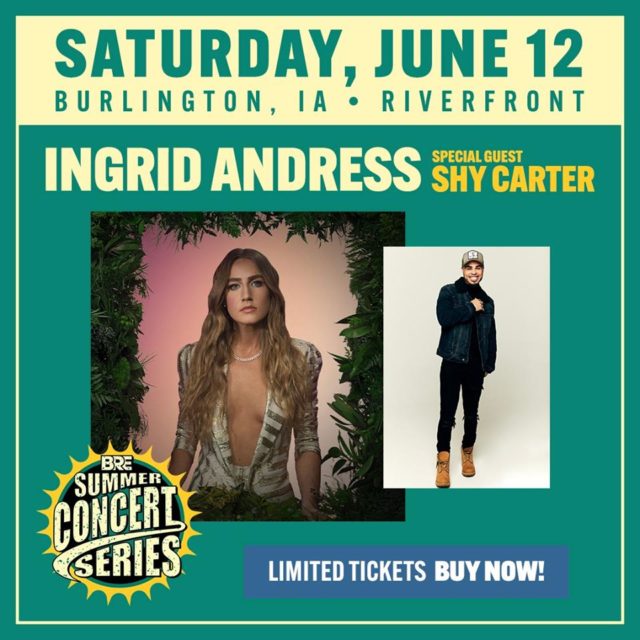 Ingrid Andress And Shy Carter In Burlington | Country 94.9 Fm 95