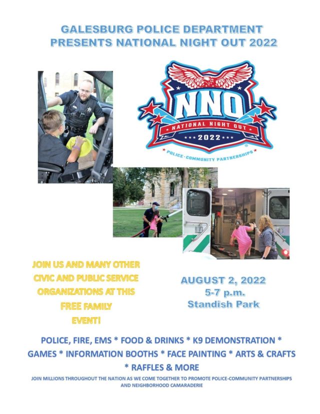 National Night Out in Galesburg - Vimarsana News