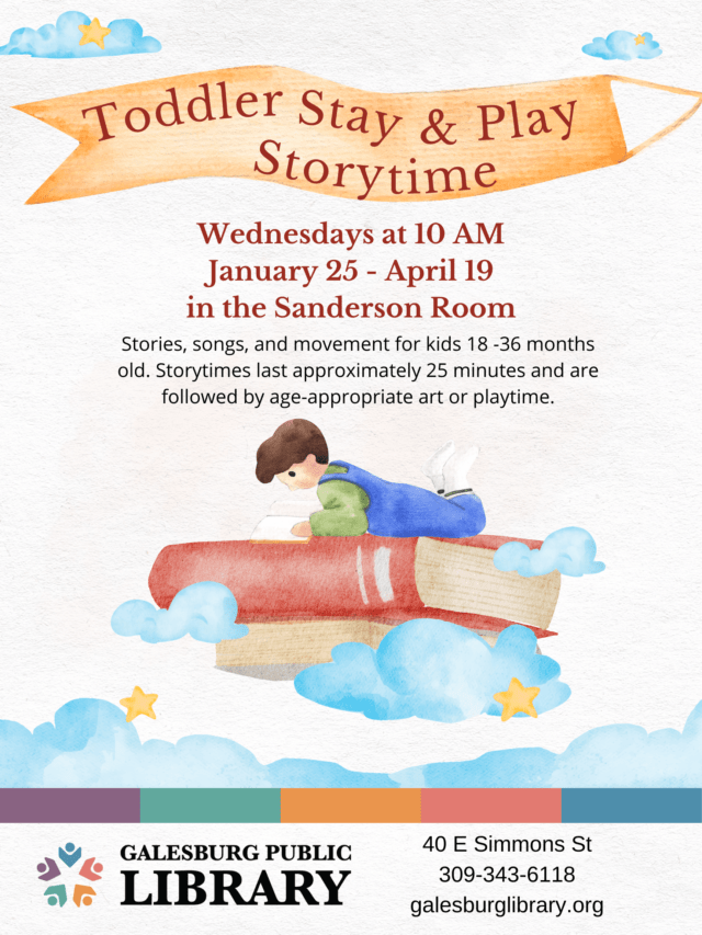 Toddler Stay & Play Storytime