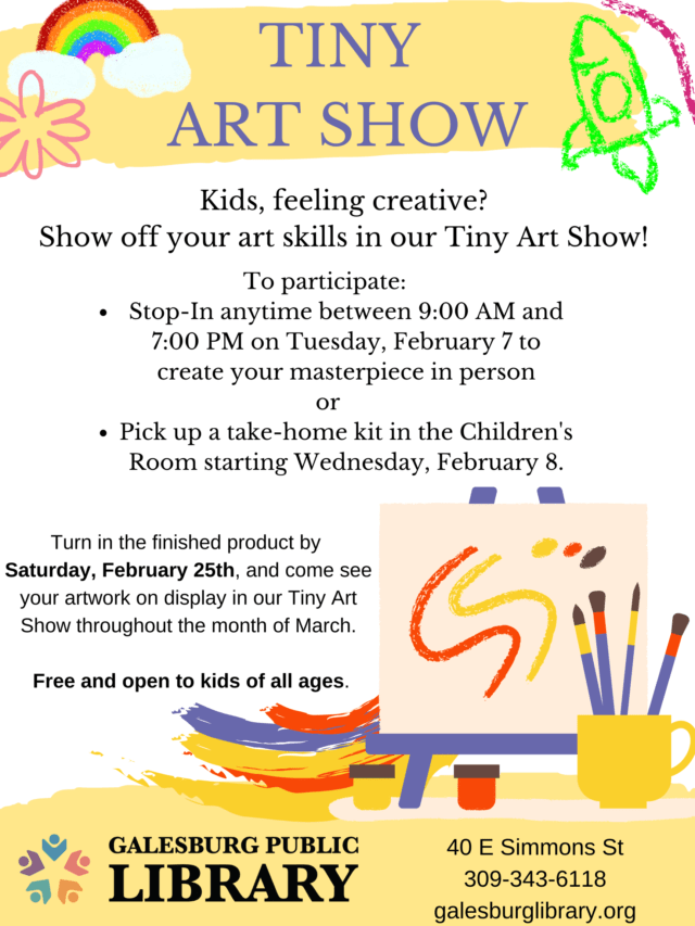 Tiny Art Show Kickoff Event - Vimarsana News