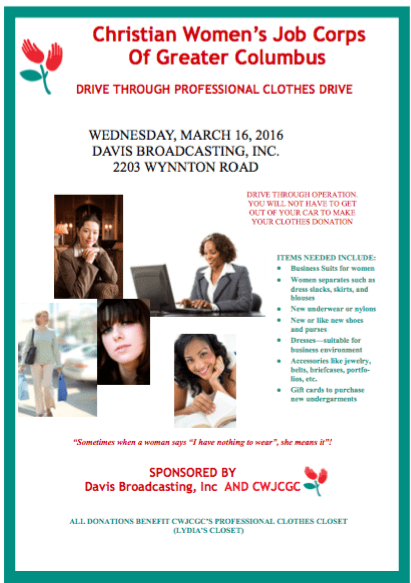 Women’s Clothing Drive