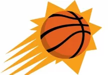 NBA team logo;. team logo of Phoenix Suns