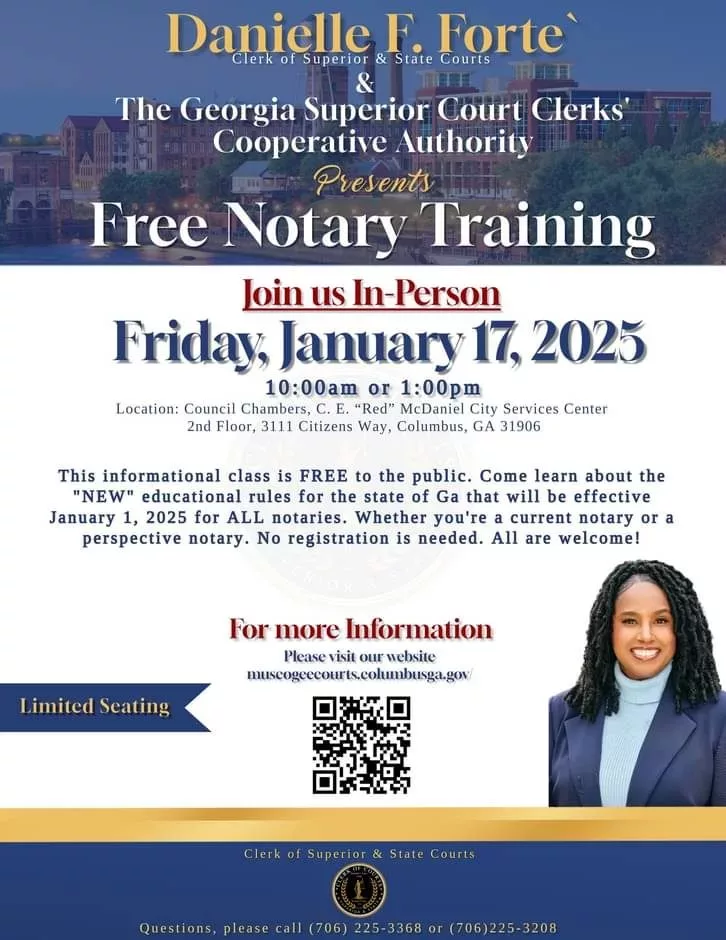 Free Notary Training