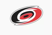 Carolina Hurricanes^ Popular editorial vector logo is printed on white paper.