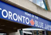 Toronto^ Canada - June 28^ 2016: Rogers Centre is the home of Toronto Blue Jays.