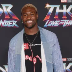 DK Metcalf arrives for the ‘THOR: Love and Thunder’ World Premiere on June 23^ 2022 in Hollywood^ CA