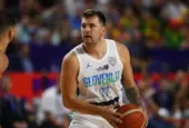 Luka Dončić during the basketball match of Eurobasket 2022 Slovenia vs Lithuania. COLOGNE^ GERMANY - SEPTEMBER 1^ 2022