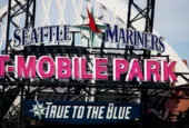 T-Mobile Park home to the Seattle Mariners. Seattle^ Washington / USA - March 28th 2019
