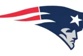 New England Patriots logo. NFL^ Boston football logo. USA - 8 16 2023