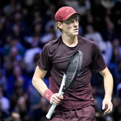 Jannik Sinner during the Rolex Paris Masters 1000 ATP tennis tournament at the La Defense Arena on November 2^ 2025 in Paris^ France.