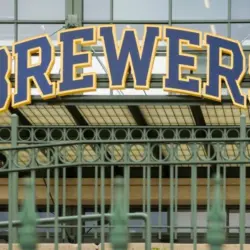 Milwaukee Brewers' American Family Field MLB Baseball stadium Milwaukee^ Wisconsin - May 26^ 2022