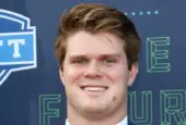 Sam Darnold attends the 2018 NFL Draft at AT&T Stadium on April 26^ 2018 in Arlington^ Texas