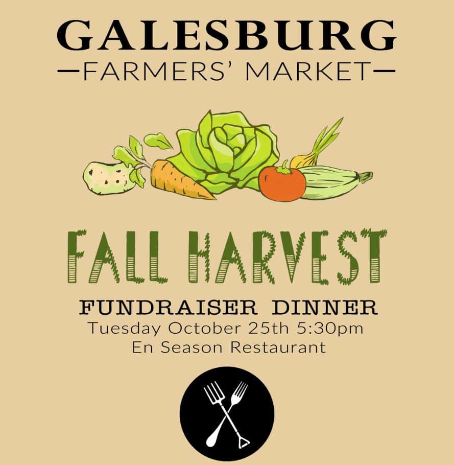Galesburg Farmers’ Market Fall Harvest Fundraiser Dinner WGIL 93.7 FM