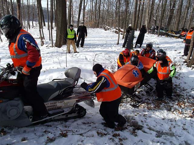 Snow helps Knox County Snowmobile Search and Rescue Team | WGIL 93.7 FM ...