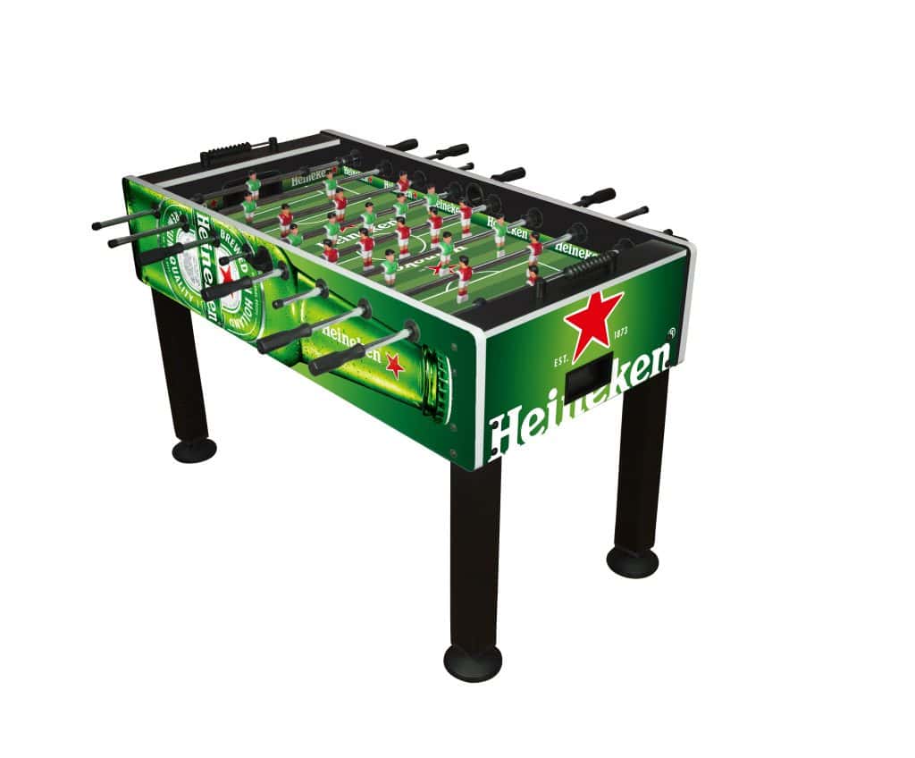 Item 606 Heinenken Foosball Table from Euclid Beverage WGIL 93.7 FM