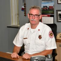 Galesburg Fire Chief Tom Simkins