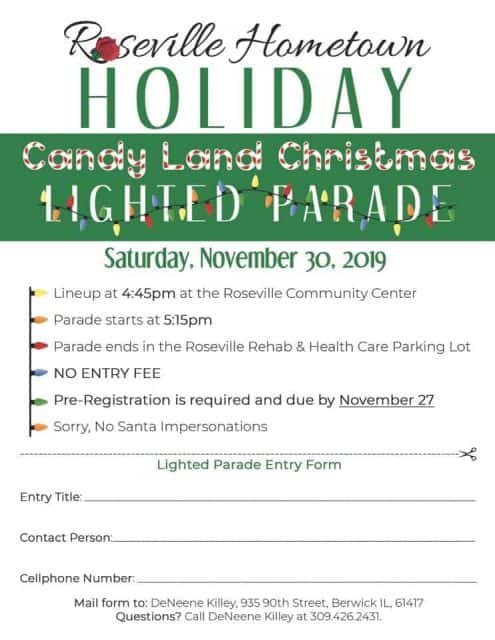 Candyland Christmas Lighted Parade Registration