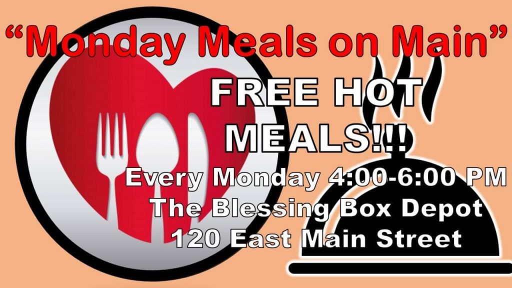 Monday Meals On Main Today At Blessing Box Depot - Vimarsana News