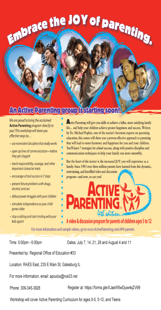 Active Parenting Group - Vimarsana News