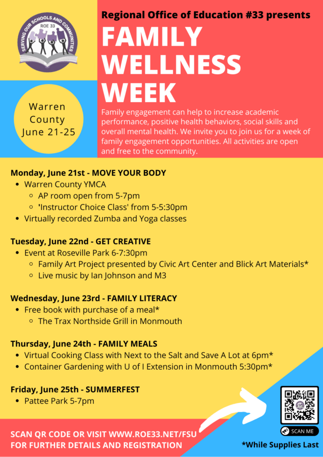 Warren County Family Wellness Week