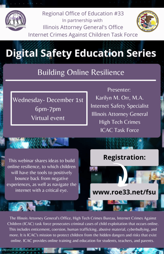 Building Online Resilience- Virtual Webinar