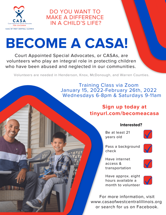 Court Appointed Special Advocates (CASA) Volunteer Training