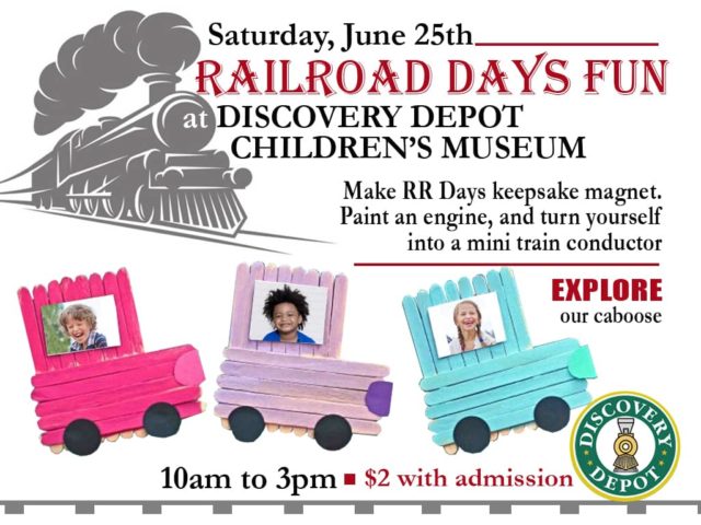 Railroad Days Fun at Discovery Depot