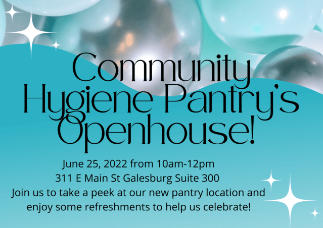 Community Hygiene Pantry Open House