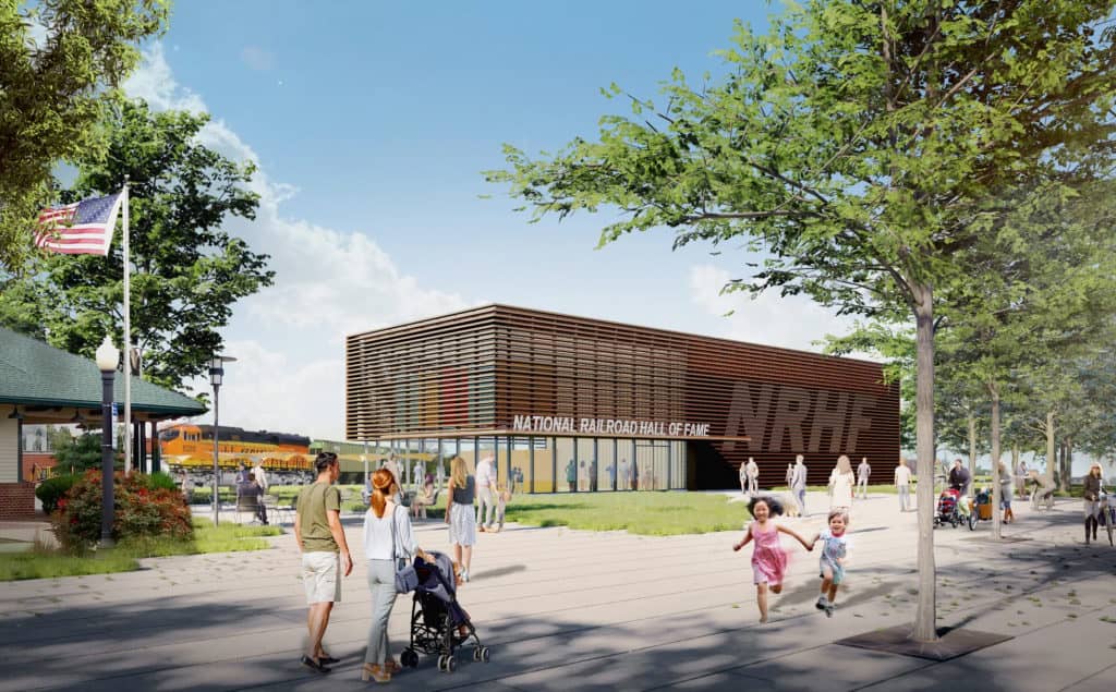 Build new, or use an existing building? Railroad Hall of Fame says it's decision time - Vimarsana News
