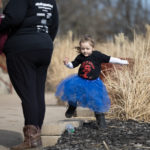 2023-Polar-Plunge-098: Hundreds watched or participated in the 2023 Law Enforcement Torch Run Polar Plunge to support Special Olympics Illinois athletes on Sunday, Feb. 26, 2023, at Lake Storey in Galesburg. (STEVE DAVIS/SeedCo Media) #PlungeIllinois