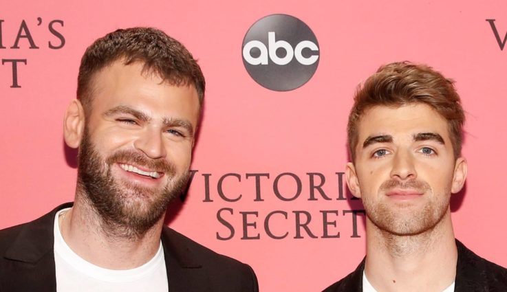 alex-pall-and-drew-taggart-of-the-chainsmokers-attend-the-2018-victorias-secret-fashion-show-at-pier-94