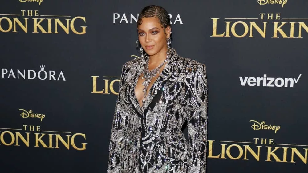 Beyonce at the World premiere of 'The Lion King' held at the Dolby Theatre in Hollywood^ USA on July 9^ 2019.