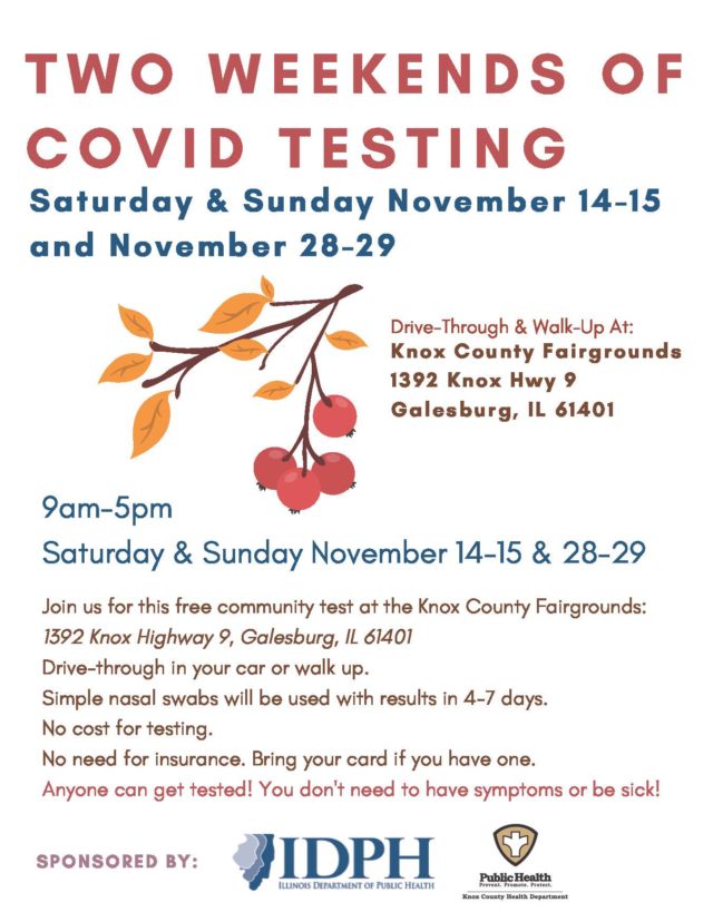 Free Community COVID-19 Testing Event