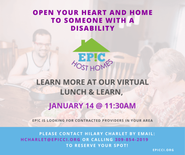 EP!C Host Homes Virtual Lunch and Learn