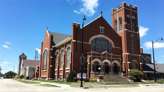 Block Party Outside First United Methodist Church in Galesburg - Vimarsana News