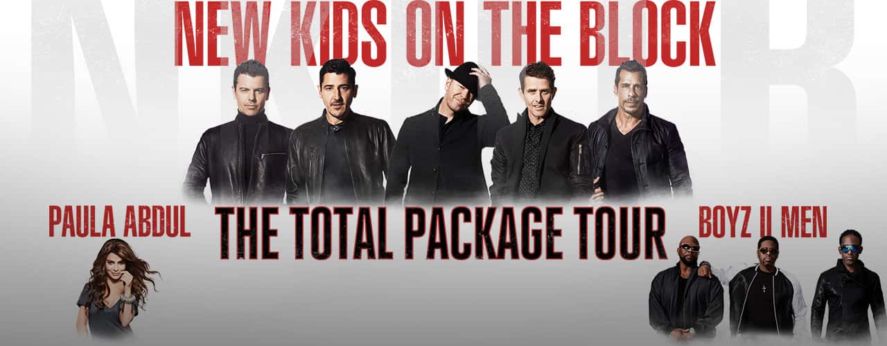 The Total Package Tour w/ NKOTB, Boyz II Men, and Paula Abdul