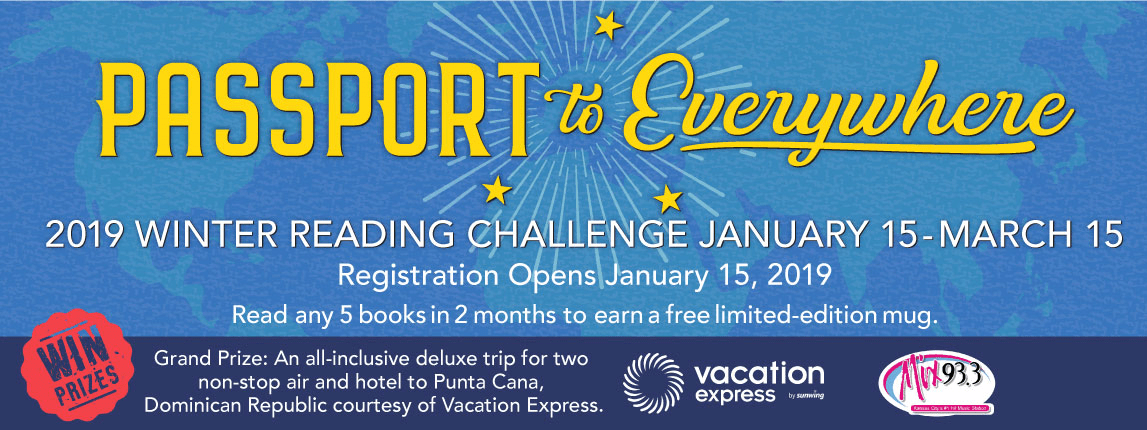 2019 Winter Reading Challenge – “Passport to Everywhere”