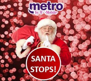 Metro by T-Mobile Santa Stops with Mix 93.3