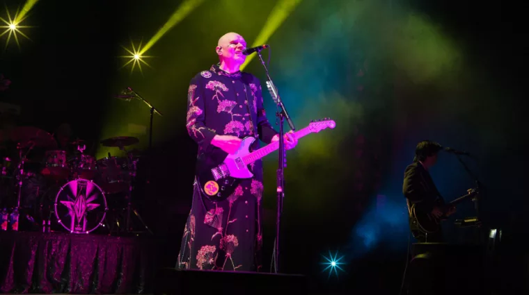 The Smashing Pumpkins band perform at Beale Street music festival Memphis^ Tennessee USA - 04-30-2022