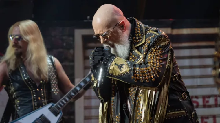 Judas Priest performing at the Fox Theater during the 50 Years of Metal Tour. Detroit^ Michigan- U.S.A. - 09-19-2021