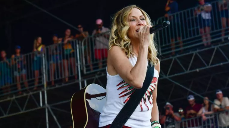 Sheryl Crow performs on What Stage during day 2 of the 2018 Bonnaroo Arts And Music Festival on June 8^ 2018