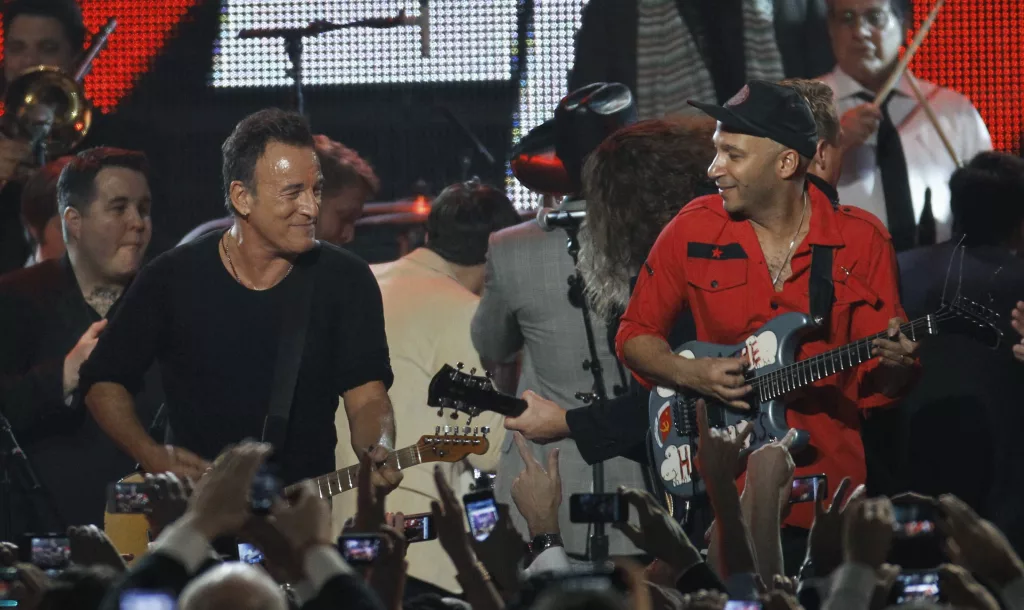 Tom Morello Reunites with Bruce Springsteen in Los Angeles The River