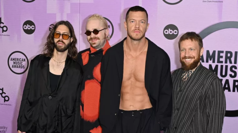 Imagine Dragons at the 2022 American Music Awards at the Microsoft Theatre. LOS ANGELES^ CA. November 20^ 2022