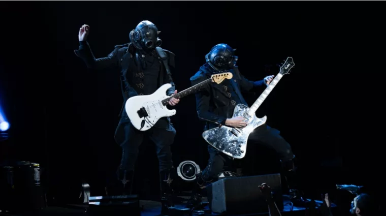 The band Ghost performs live at Pine Knob Music Theater with special guest Amon Amarth. Clarkston^ Michigan -USA- August 14^ 2023